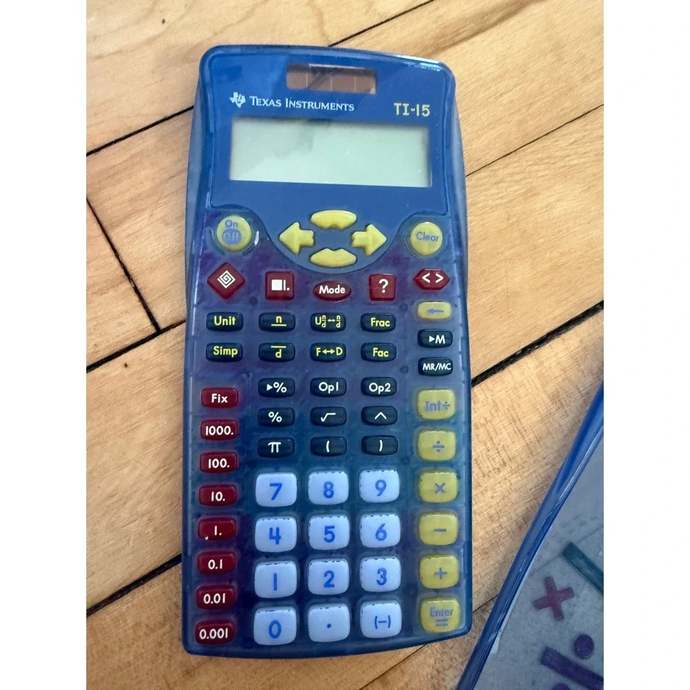 Texas Instruments TI-15 Explorer Elementary Calculator‎